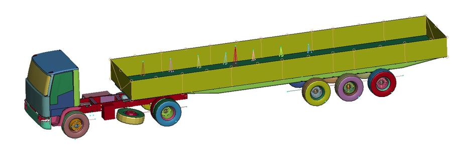 HGV_38ton重型货车数值计算模型