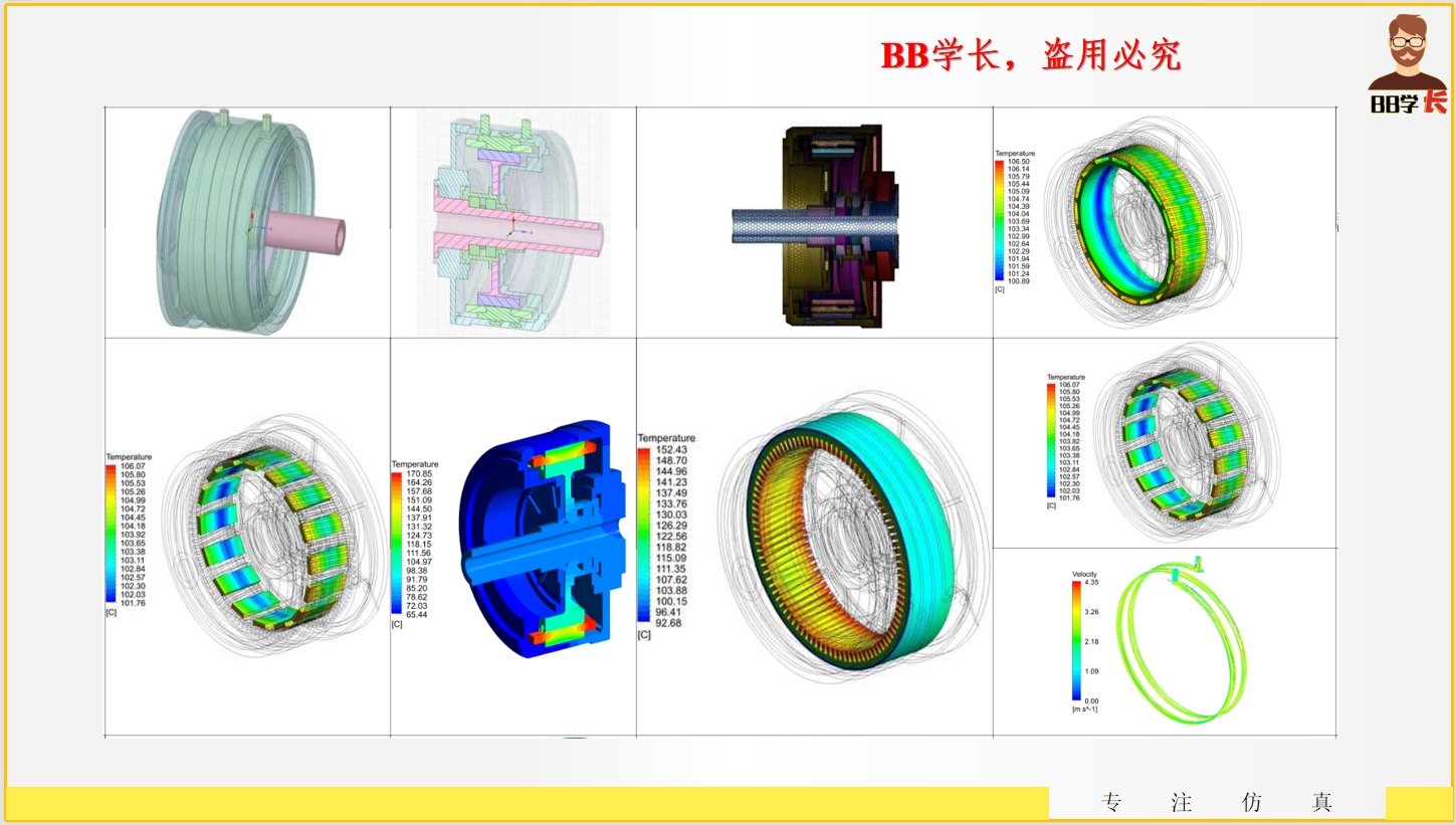 基于Fluent汽车水冷电机热仿真