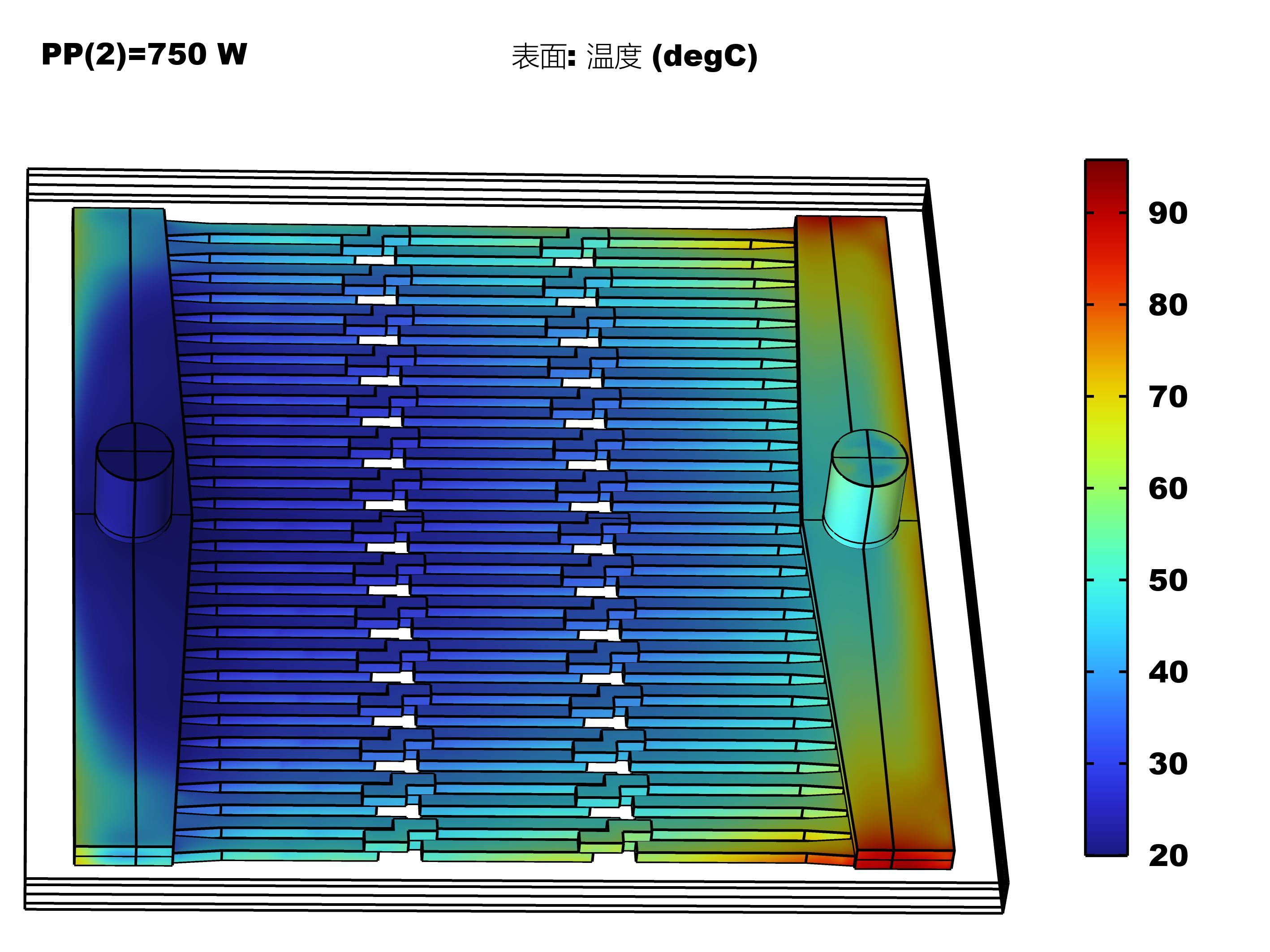 芯片级液冷-嵌入式微通道散热器-仿真秀图纸模型