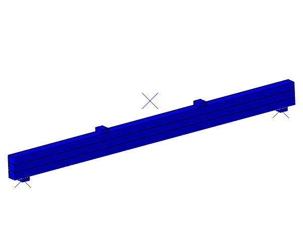 ABAQUS 板料四点弯曲非线性分析案例