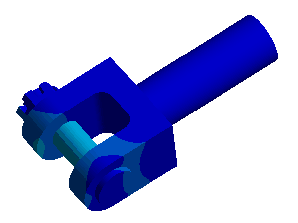 ANSYS workbench销轴非线性接触静力学分析