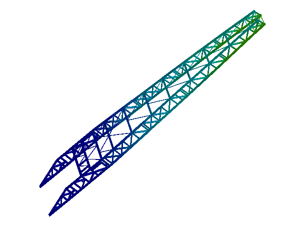 ANSYS workbench石油井架地震响应分析