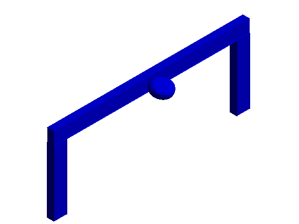 ANSYS workbench 混凝土碰撞显示动力学分析