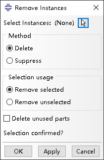 abaqus插件 快捷删除零部件remove Instances