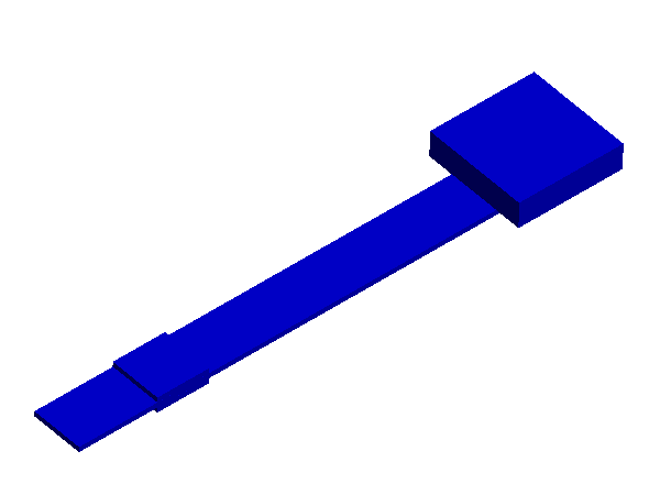 ANSYS workbench长板压电静力学分析