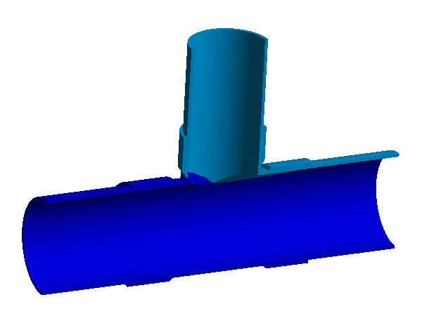 ANSYS workbench三通管道流固热耦合分析