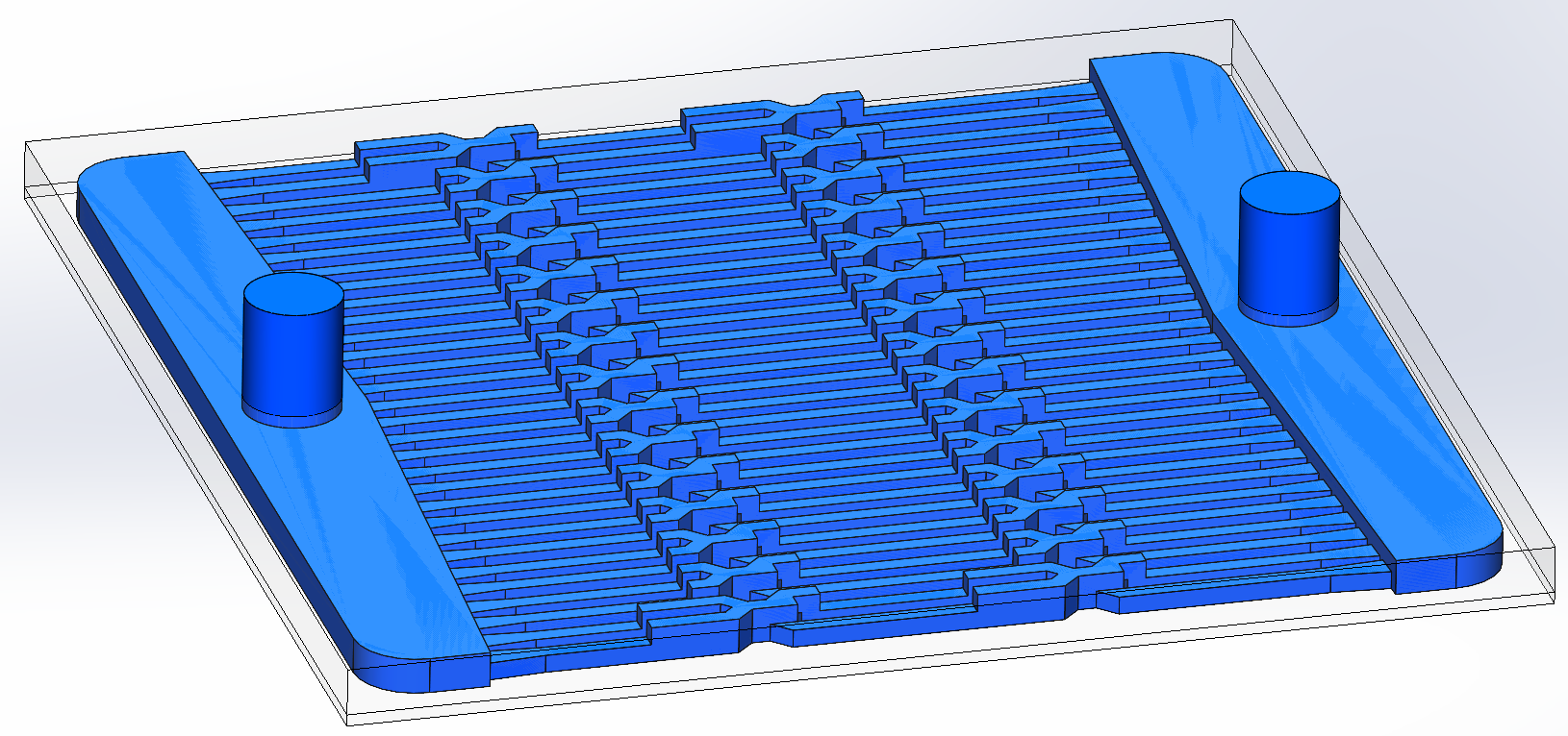 ANSYS-微通道散热器