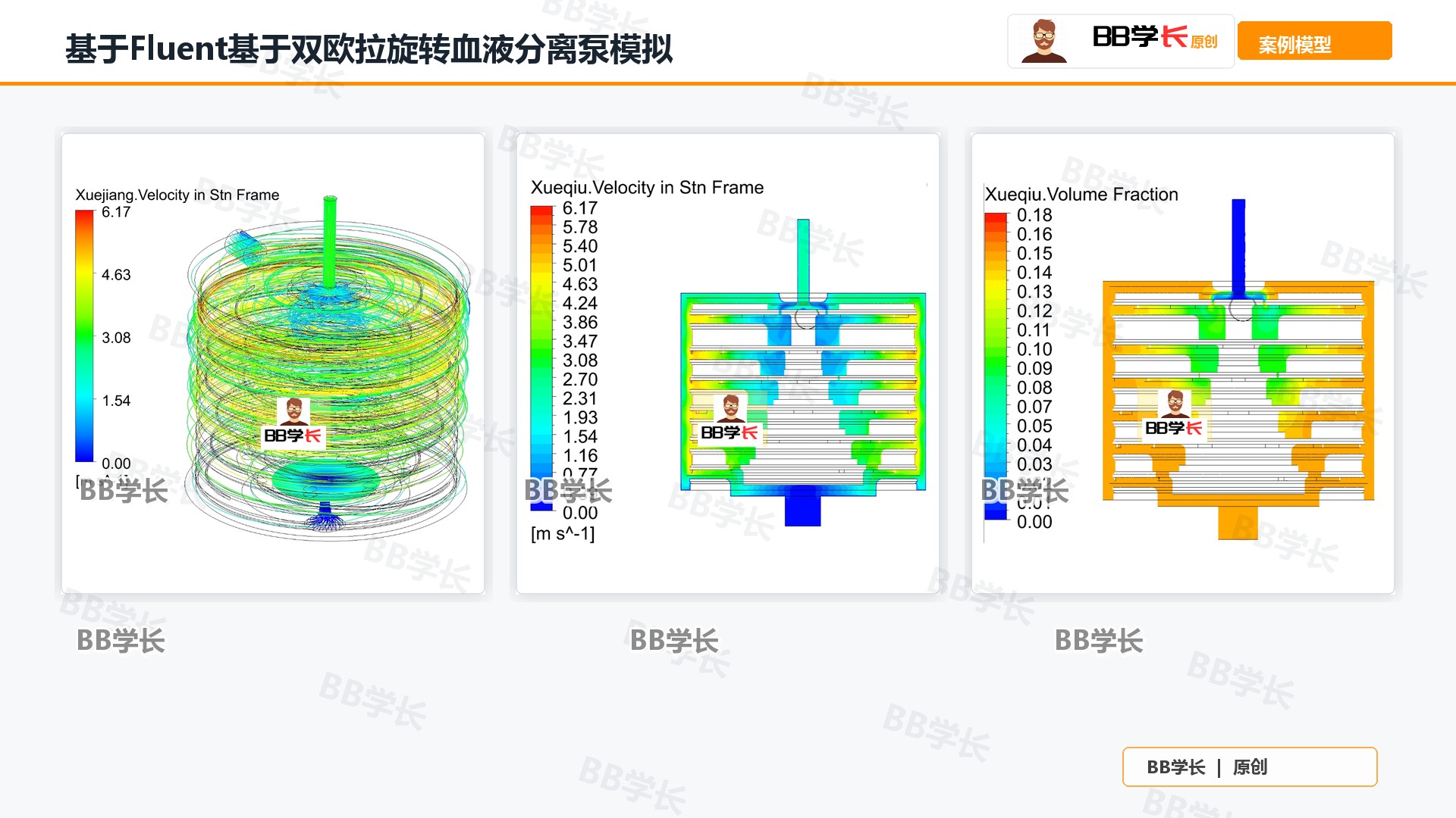 基于Fluent基于双欧拉旋转血液分离泵模拟