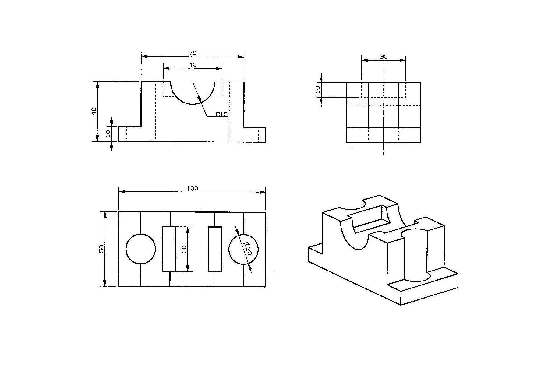 AUTO CAD三维设计工程案例图纸