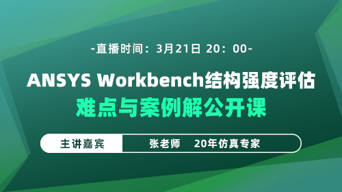 ANSYS Workbench结构强度评估难点与案例解公开课