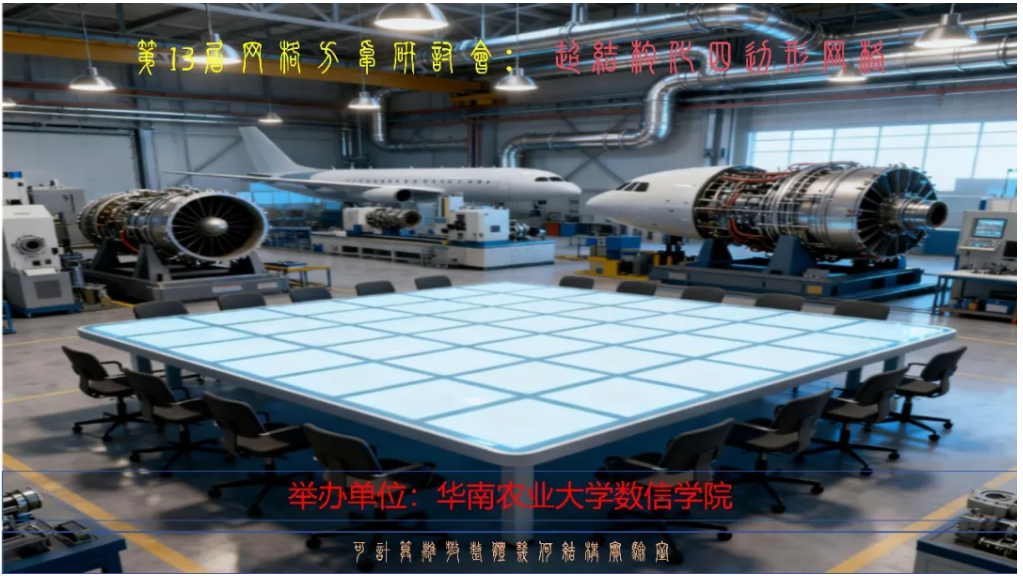 第13届网格方桌会议（Mesh  SquareTable Workshop）：超结构化四边形网格