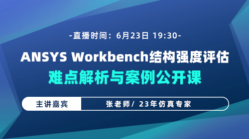 ANSYS Workbench结构强度评估难点解析与案例公开课
