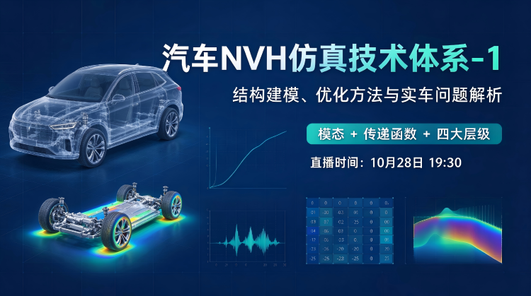 汽车NVH仿真技术体系-1:结构建模、优化方法与实车问题解析