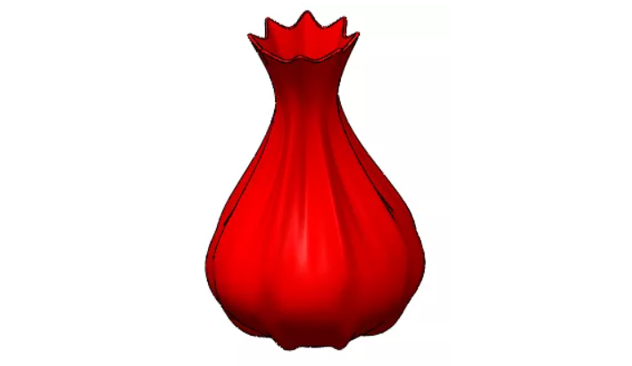 SolidWorks模型案例之花瓶