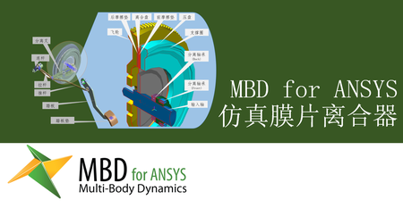 MBD for ANSYS PLUS RecurDyn仿真膜片弹簧离合器的合与离”