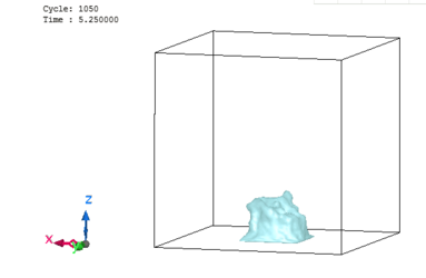 利用  Cradle scFLOW模型计算冰融化过程