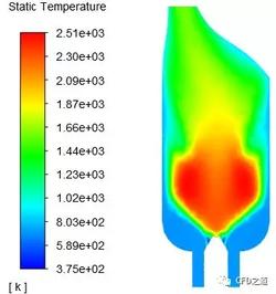 利用DPM模型及部分预混燃烧模型计算柴油喷雾燃烧过程