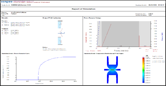 SORPAS焊接模拟系统&lt;直接模拟优化>实例