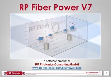 RP Fiber Power 光孤子自频移效应