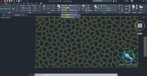 CAD Voronoi 泰森多边形生成插件 AbyssFish