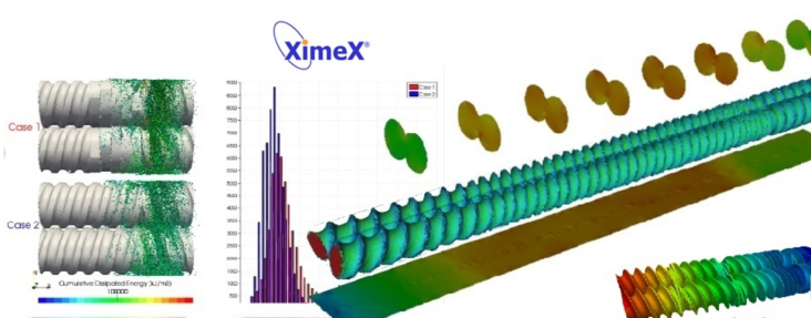 三维双螺杆挤出局部精细分析软件 XimeX-TSE