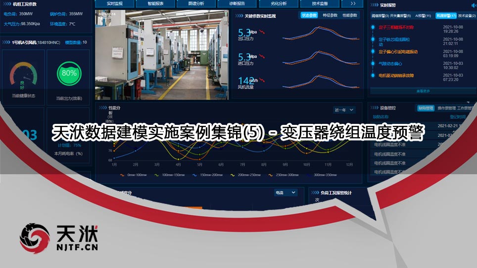 【技术】天洑数据建模实施案例集锦（5） - 变压器绕组温度预警