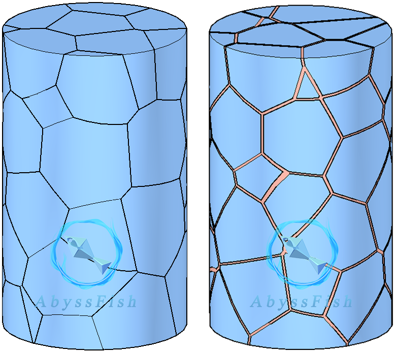 CAD Voronoi 3D 三维沃罗诺伊图3D狄利克雷镶嵌 维诺图插件 AbyssFish 渊鱼