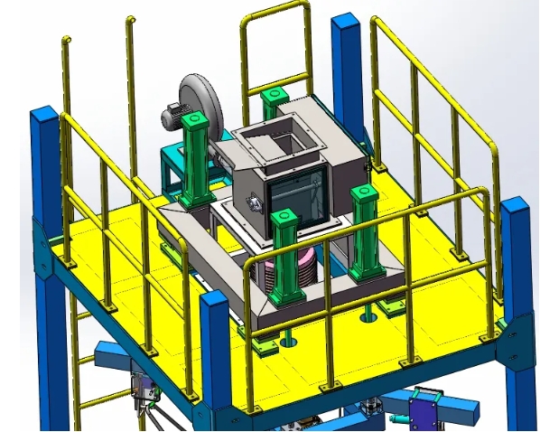 【非标数模】吨袋装配体3D图纸 Solidworks设计