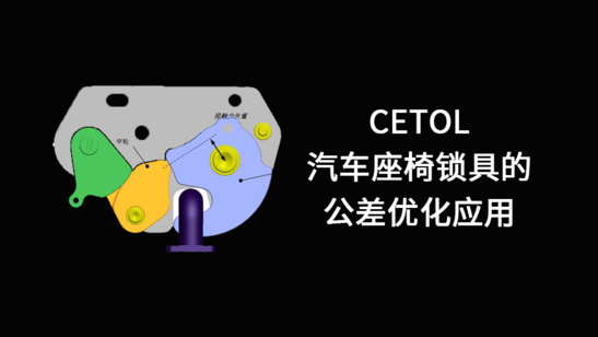 CETOL_汽车座椅锁具的公差优化应用