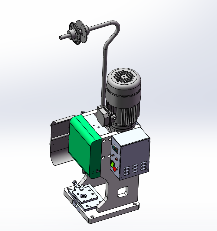 【非标数模】端子压接机3D数模图纸 Solidworks20设计