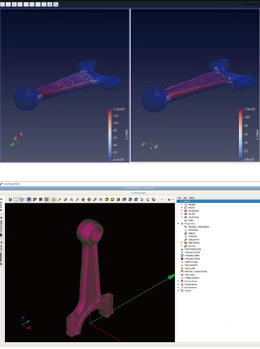 案例分享︱复杂仿真应用定制——ccxShapeOpt结构形状优化APP