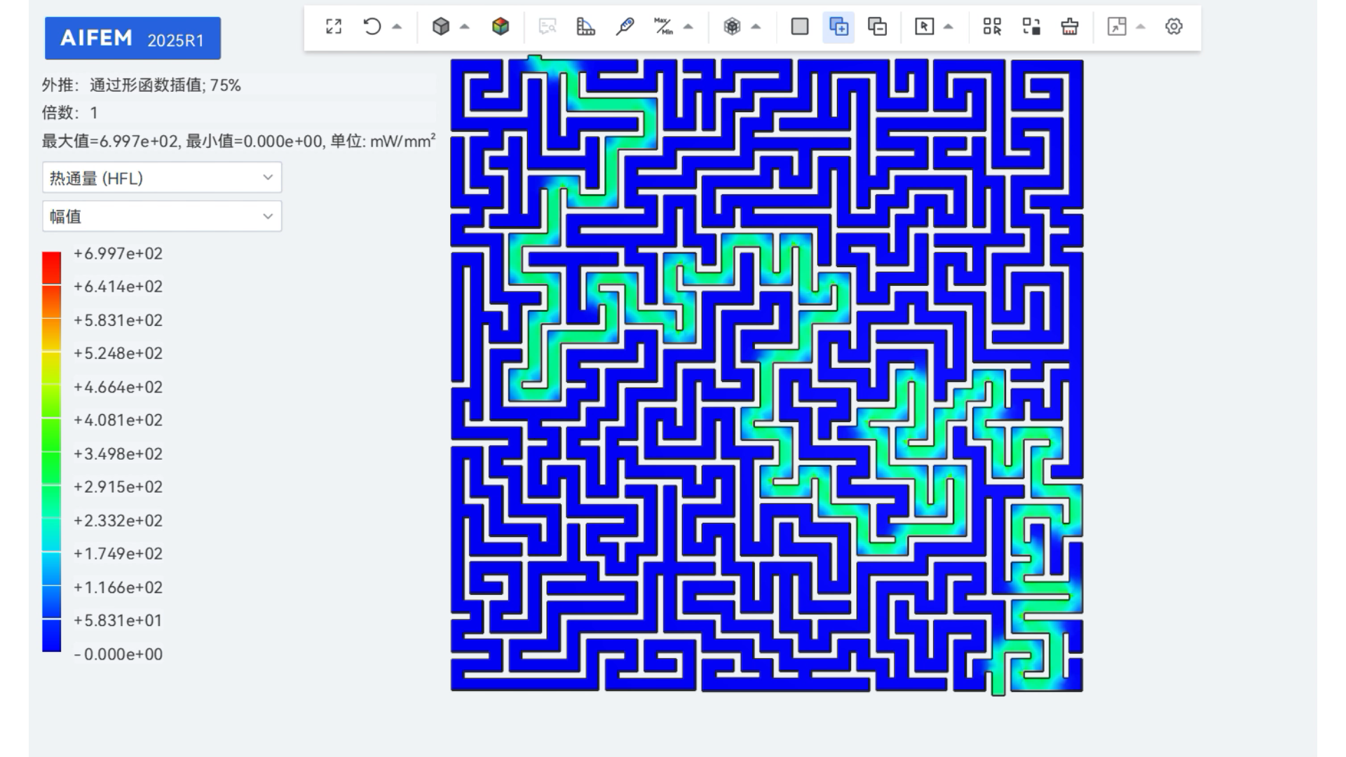 有限元也能解迷宫，而且非常快