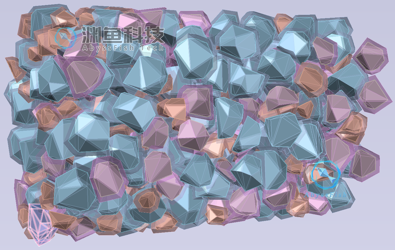 CAD多面体密堆积_圆柱体试件3D插件