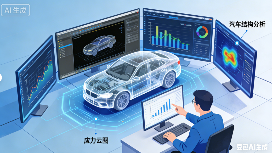 驱动未来之路：CAE仿真技术在汽车行业的前沿解决方案
