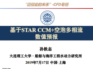 基于STAR CCM+空泡多相流数值预报_公开版