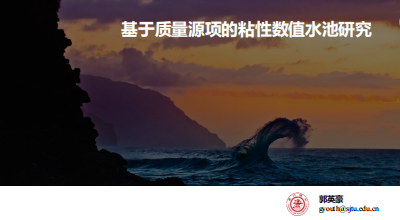 基于质量源项的粘性数值水池研究_上海交通大学