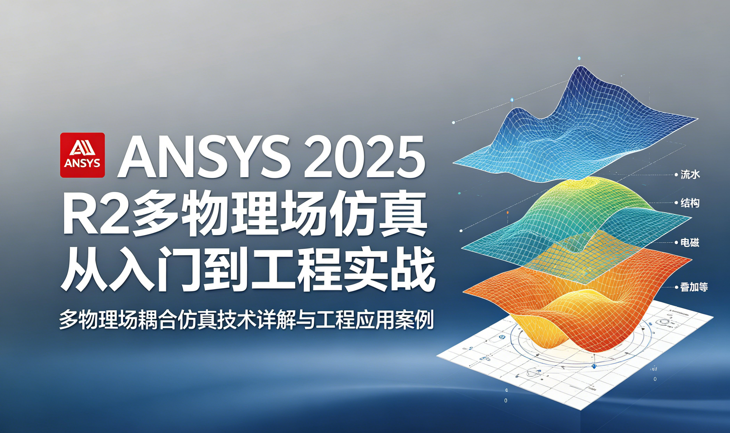ANSYS 2025 R2多物理场仿真从入门到工程实战