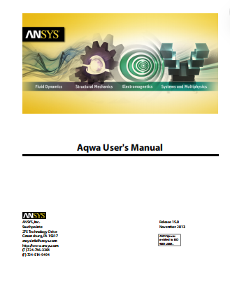 ANSYS Aqwa 用户手册15.0-（Aqwa Users Manual）
