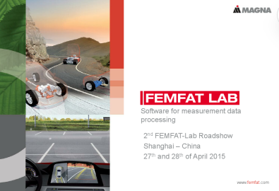 FEMFAT LAB 载荷数据分析与疲劳分析解决方案
