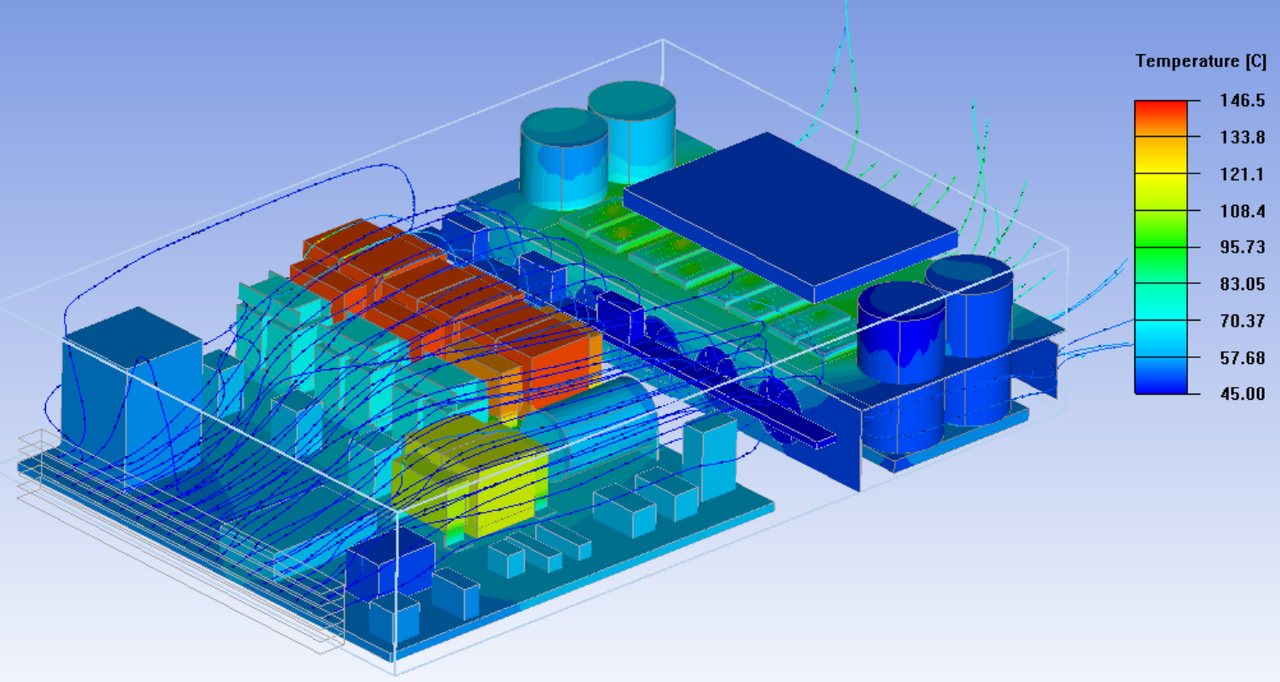 储能PCS变流器IGBT散热难题？ANSYS Icepak仿真破解高防护、高密度散热困局
