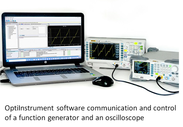 OptiInstrument 仪器通信和控制软件