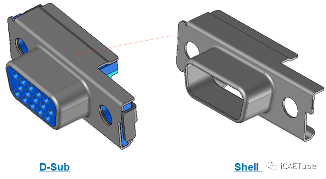 D-SUB外壳多步拉深成形分析