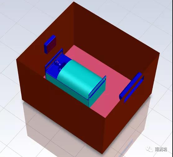 FLUENT病房通风模拟