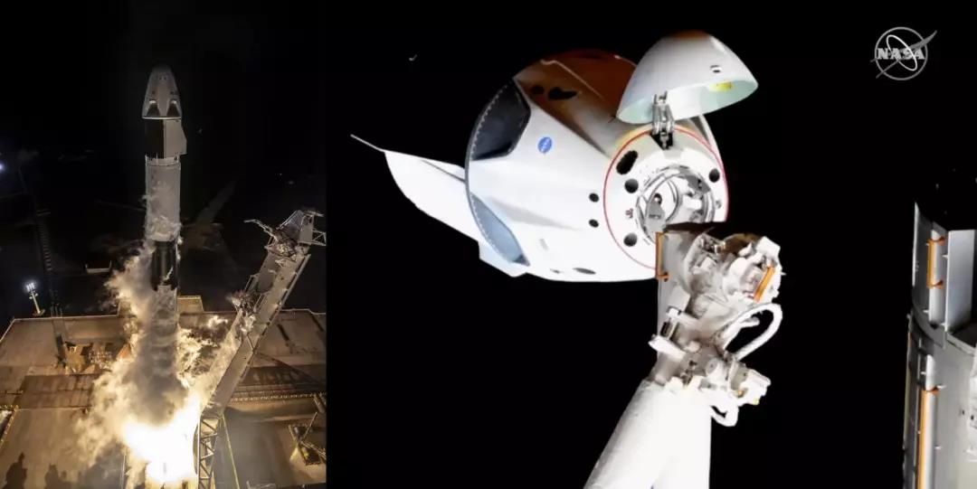 SpaceX龙飞船成功对接，人类载人航天进入新纪元