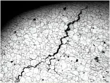 区分锻造裂纹、热处理裂纹、原材料裂纹的方法