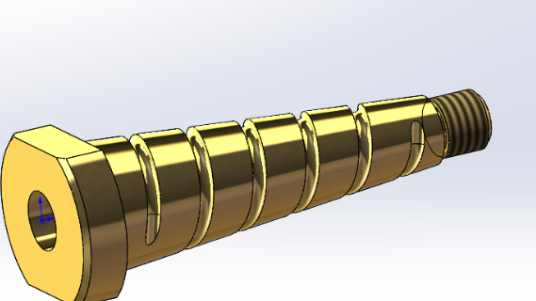 SolidWorks锥形螺纹线怎么画？