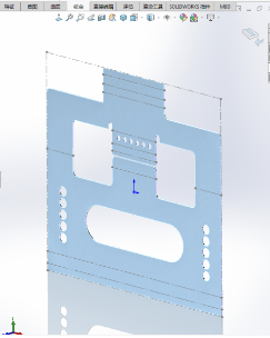 SolidWorks非常简单的钣金件建模过程