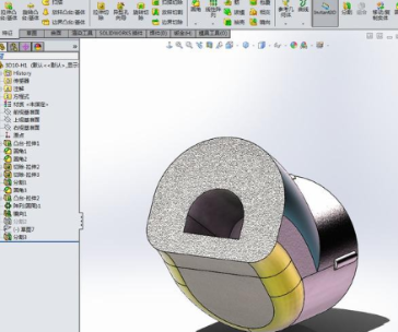 SolidWorks进行实体建模