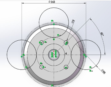 用SolidWorks画一个零件