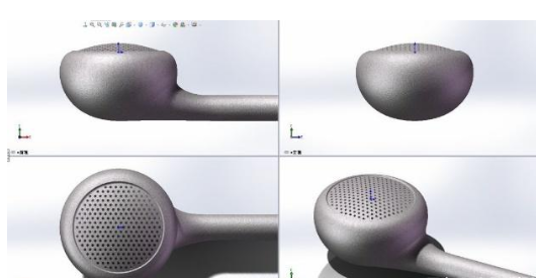 SolidWorks曲面工具绘制耳机